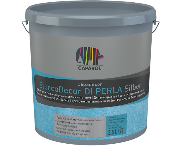 Декоративная штукатурка Caparol Stucco Decor Di Perla: фасовка 2,5 л.  